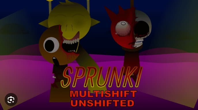Sprunki Multishift Unshifted