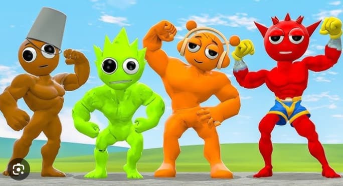 Sprunki Muscular
