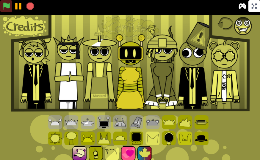 Sprunki Mustard Human Edition