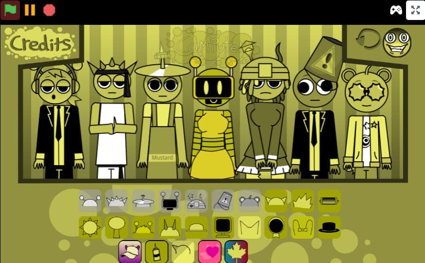 Sprunki Mustard Human Edition