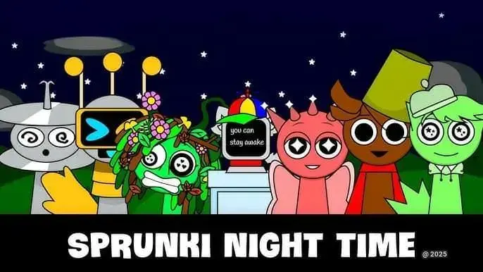 Sprunki Night Time Phase 3 - Dive Into the Hypnotic Midnight Beats That Will Transform Your Mix