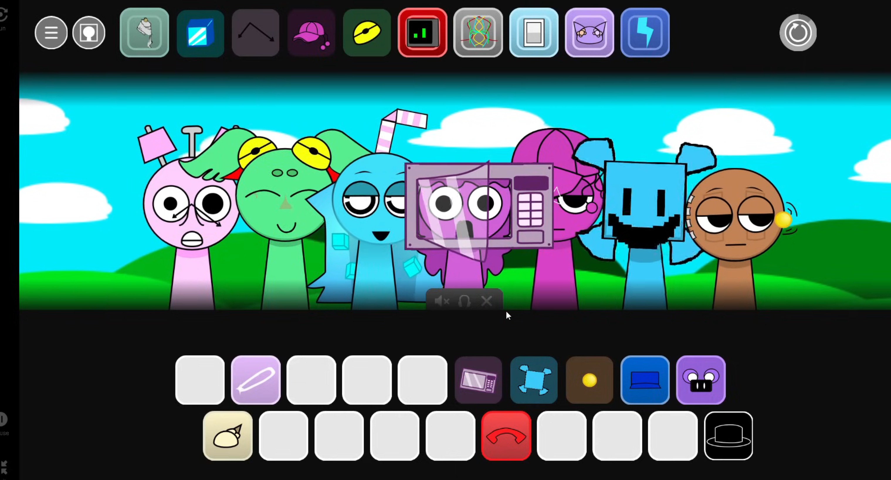 Sprunki Oc World Sandbox