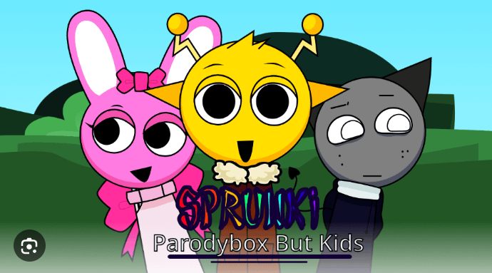 Sprunki Parodybox But Kids
