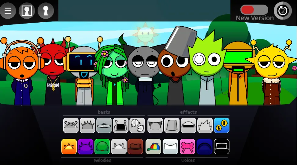 Sprunki Parodybox Modded - Ultimate Meme Mayhem Unleashed in Your Browser