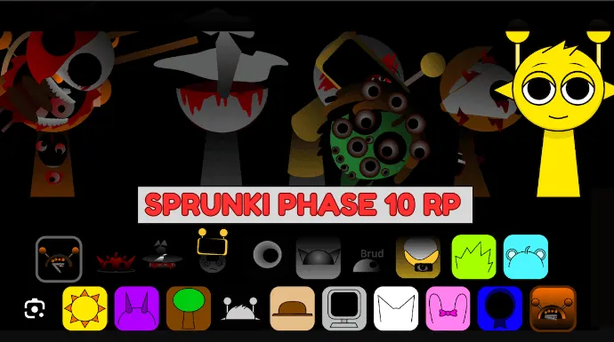 Sprunki Phase 10 Rp - Where Music, Cards, and Stories Collide in this Revolutionary Browser Game