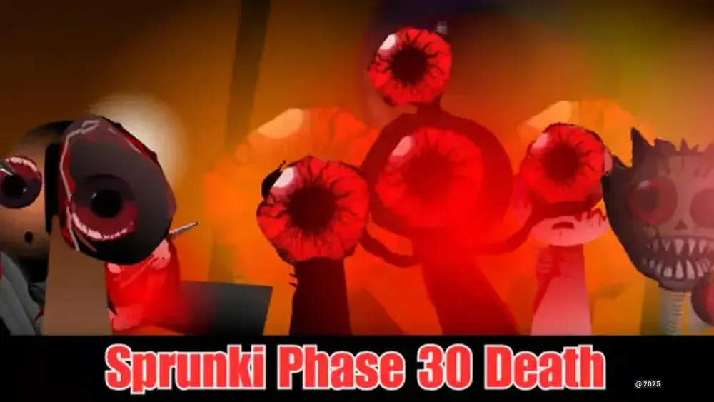 Survive Sprunki Phase 30 Death - The Mod That Will Haunt Your Nightmares