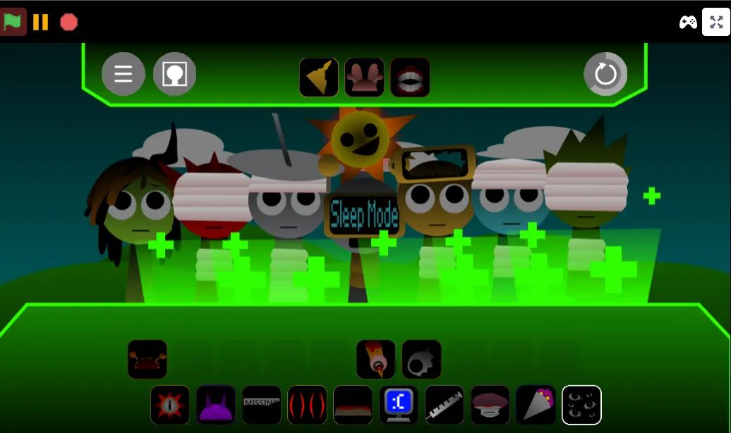 Sprunki Phase 4 Gore Galore But Alive - Where Blood-Soaked Beats Meet Musical Mayhem