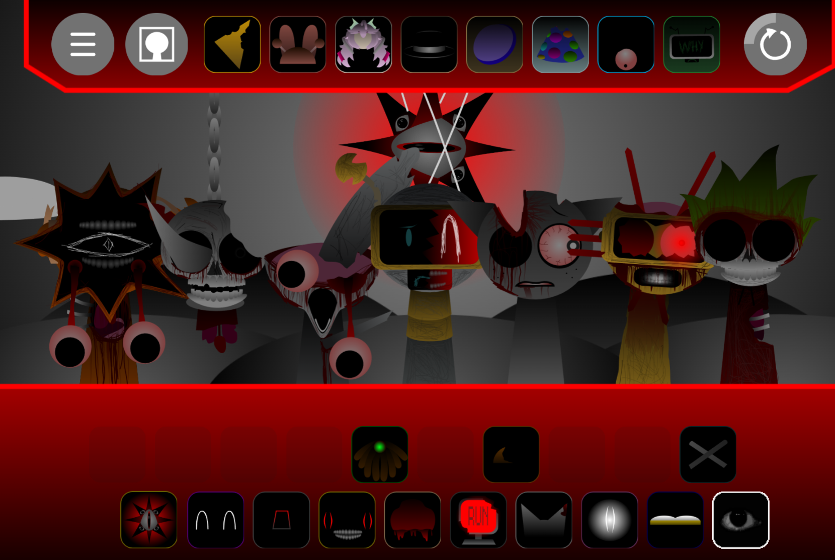Sprunki Phase 5 The Blackened Killer Remake