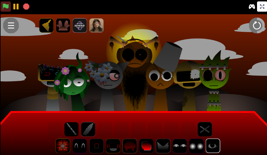 Sprunki Phase 6 The Scarlet Sun But Shifted