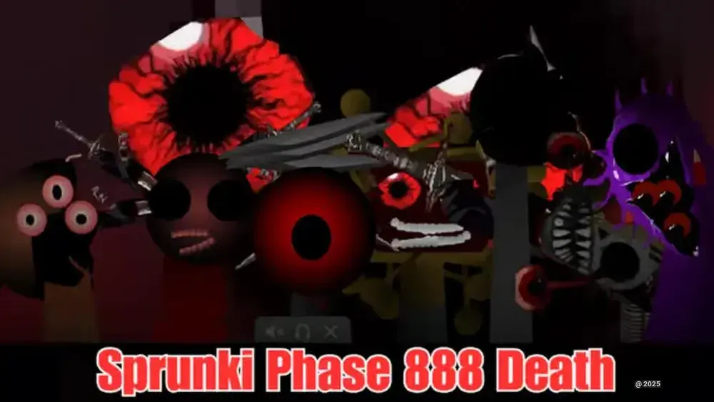 Sprunki Phase 888 Death - The Rhythm Game That Turns Your Melodies Into Nightmares