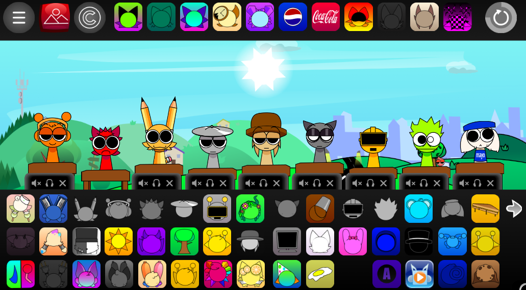 Sprunki Pyramixed But Little Minis Deluxe