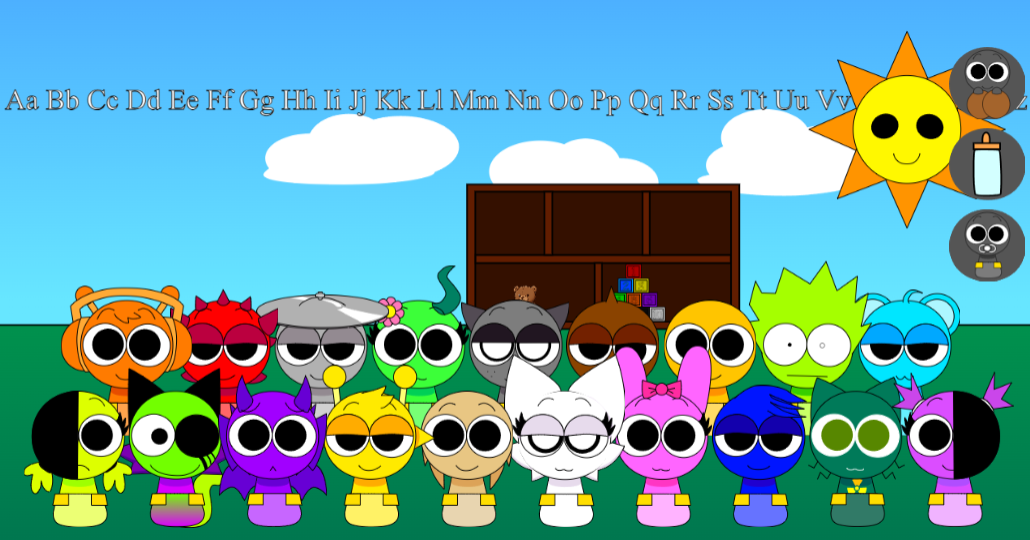 Sprunki Pyramixed Daycare Interactive