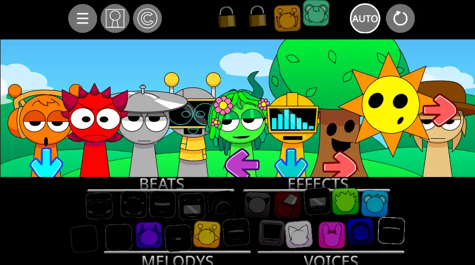 Sprunki Pyramixed FNF Arrow - Takes Musical Gaming to New Heights