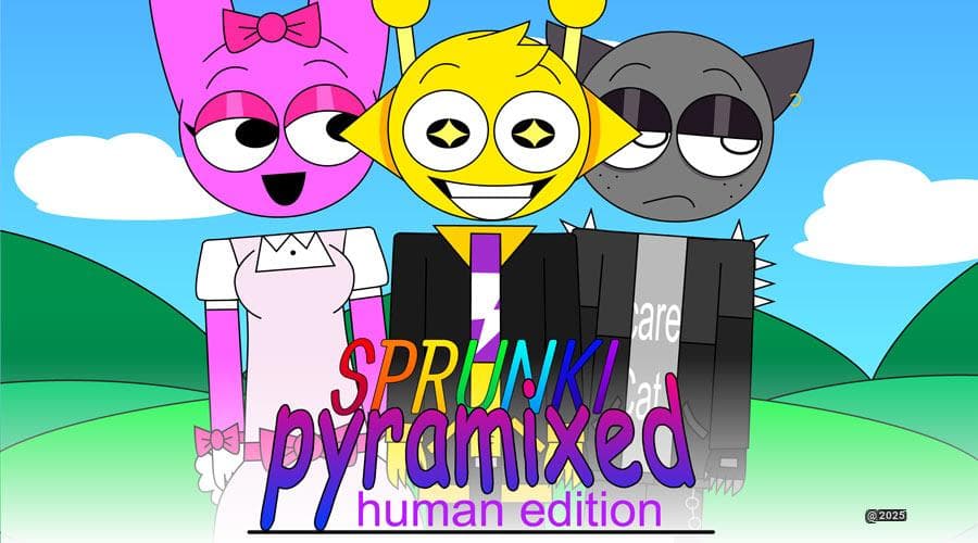 Sprunki Pyramixed Human Edition