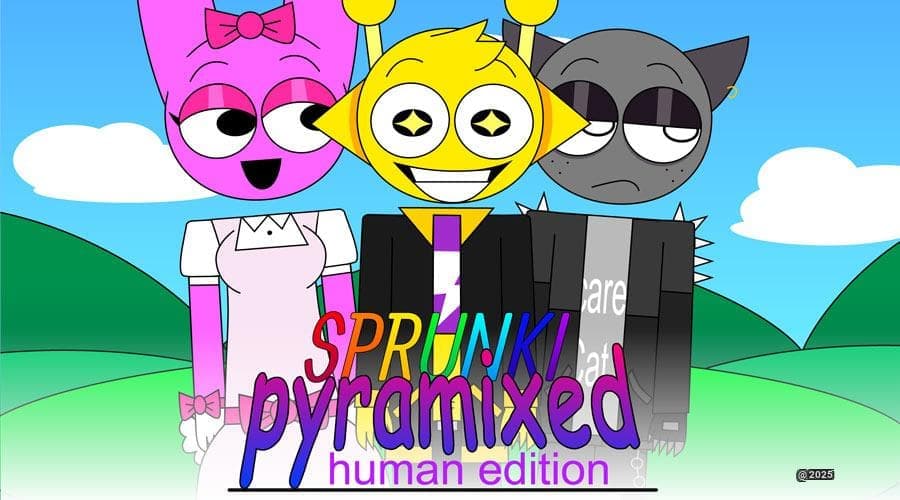 Sprunki Pyramixed Human Edition - A Revolutionary Rhythm Experience