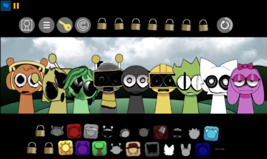 Sprunki Pyramixed Ocs