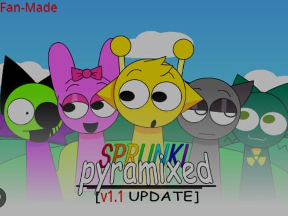 Sprunki Pyramixed V1.0 Update Fanmade