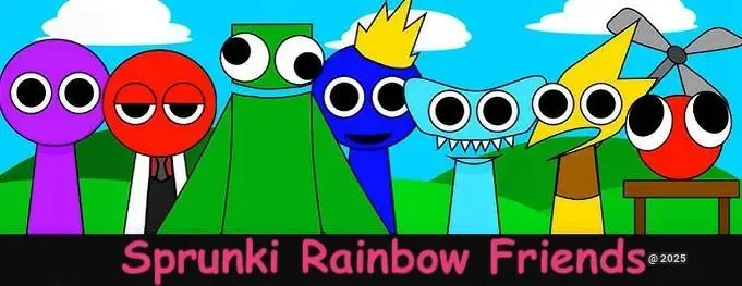 Sprunki Rainbow Friends - Where Cute Meets Creepy - The Horror Game Taking Over 2024