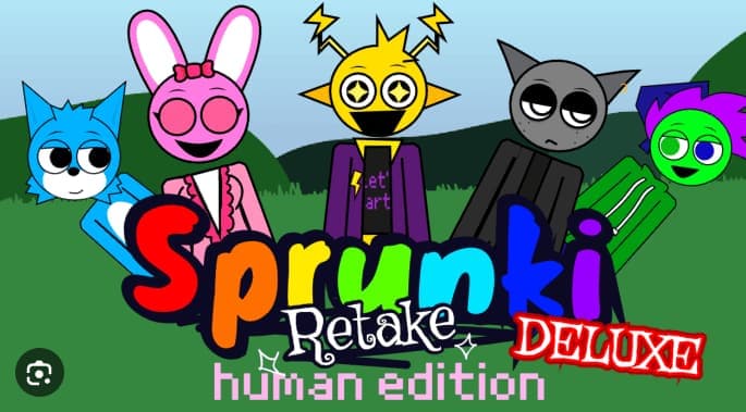 Sprunki Retake Deluxe Human Edition - Sprunki Retake Deluxe Human Edition Revolutionizes Rhythm Gaming