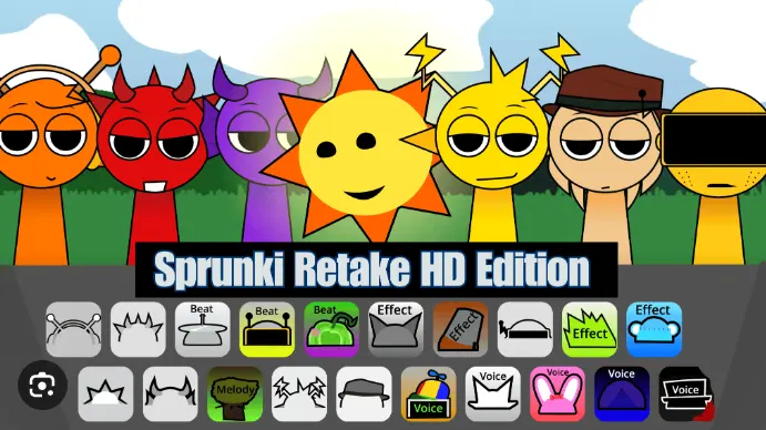 Sprunki Retake HD Edition - Create Music in Stunning 4K Like Never Before