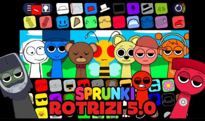 Sprunki Rotrizi 5.0 - Teen Creator's Retro Mod Stuns 50,000 Players in First Month