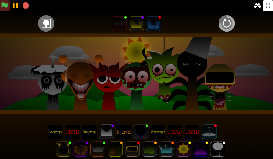 Sprunki Septuple Shifted