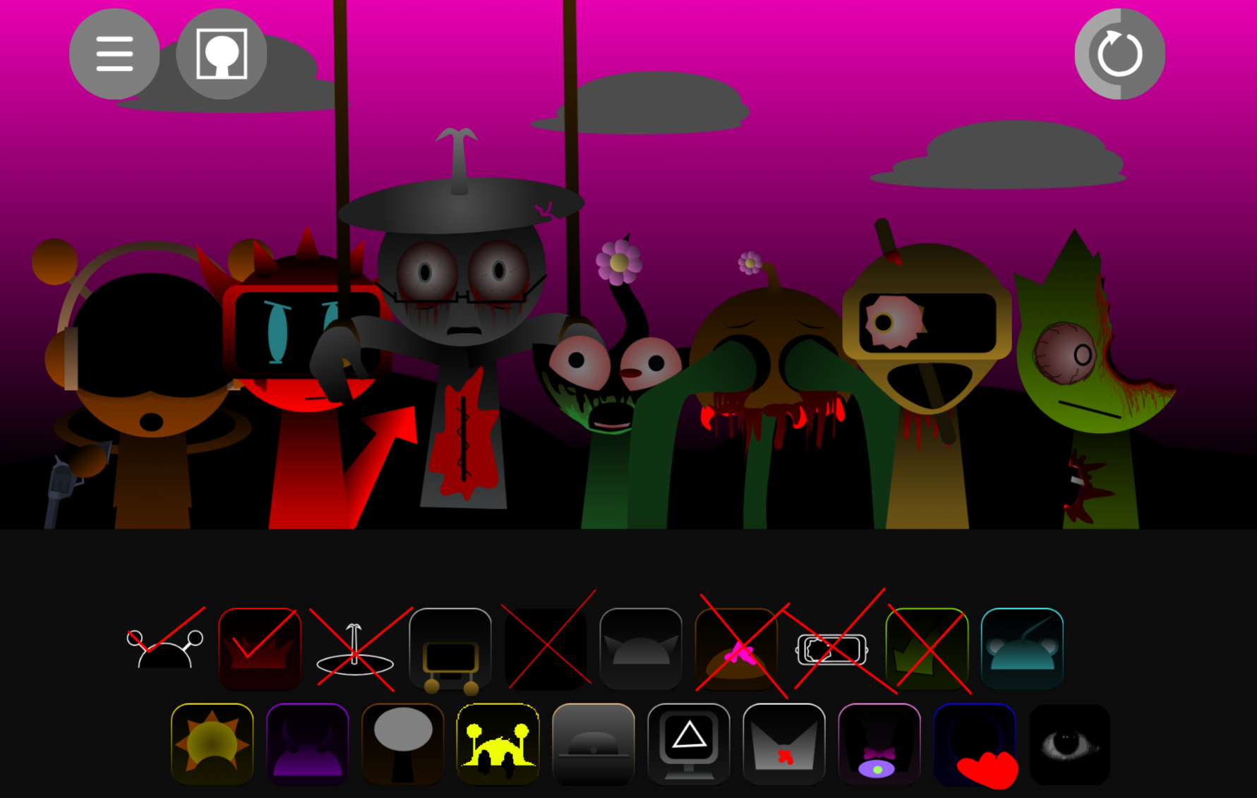 Sprunki Sky And His Crepy Plushie