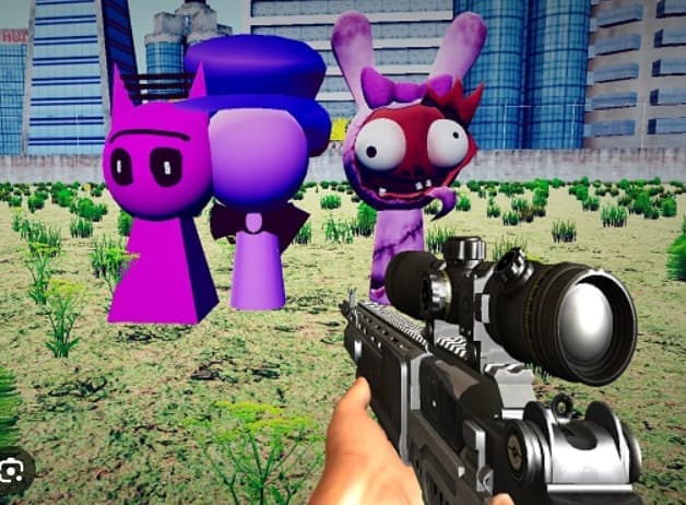 Sprunki Sniper Squid Game
