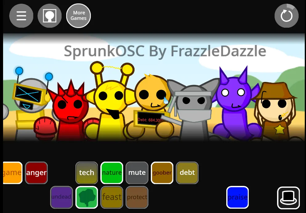 Sprunki Sprunkli - Create Magic Music with Dancing Characters