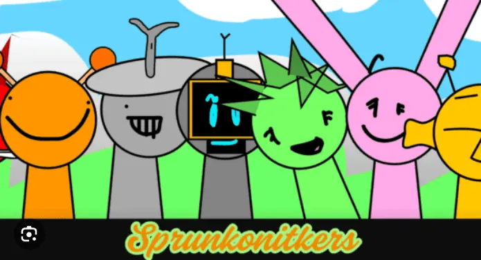 Sprunki Sprunkonitkers - Where Cyberpunk Robots Become Your Electronic Orchestra