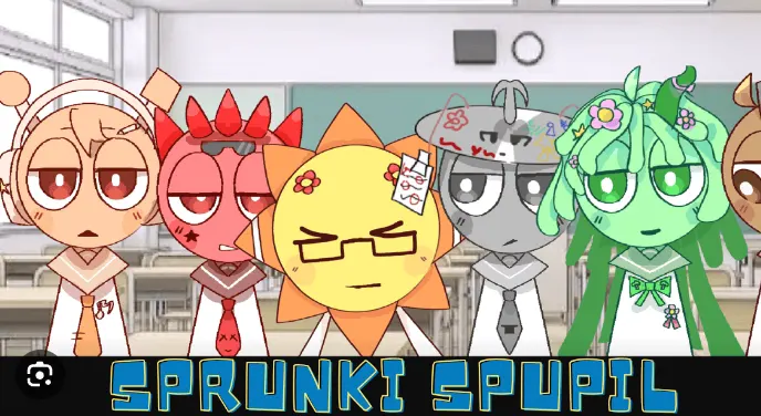 Sprunki Spupil - Where School Bells Turn to Nightmare Melodies