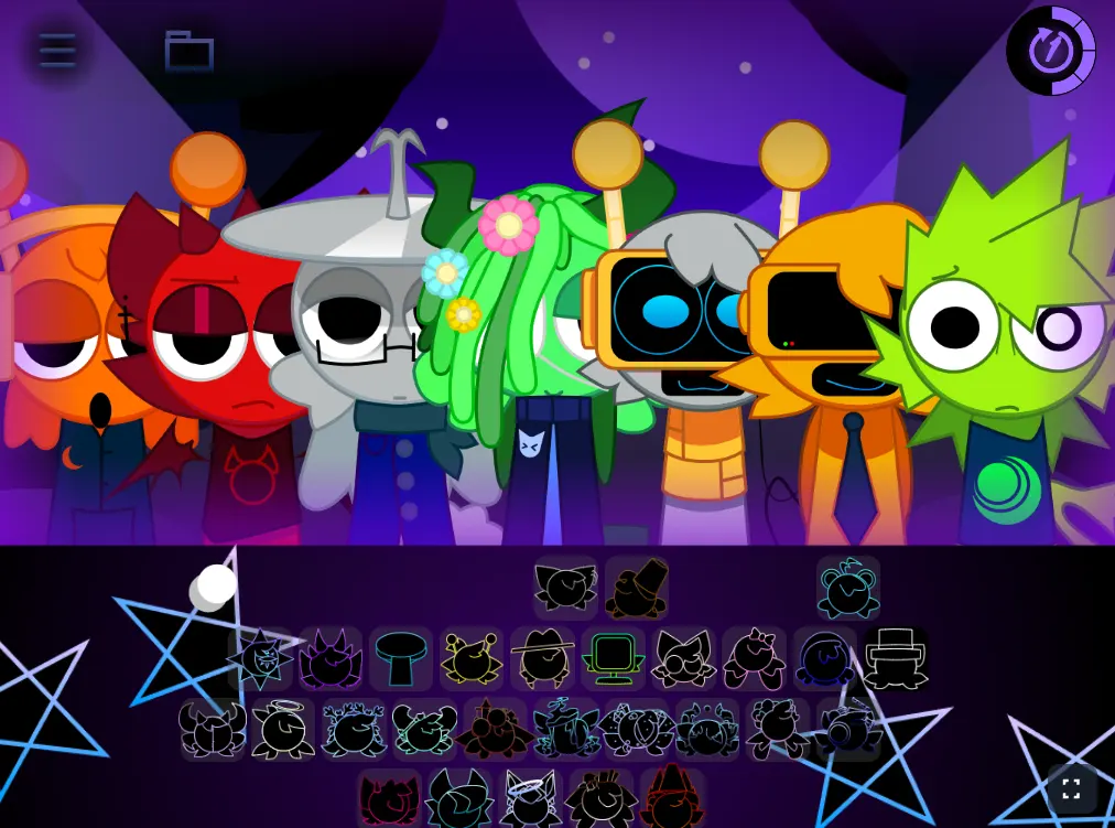 Sprunki Starymixed - Unleash Your Inner Music Producer with Sprunki Starymixed's Drag-and-Drop Beat Magic