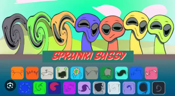 Sprunki Sussy - Where Rhythm Games Meet Suspicious Beats in This Viral Fan Mod