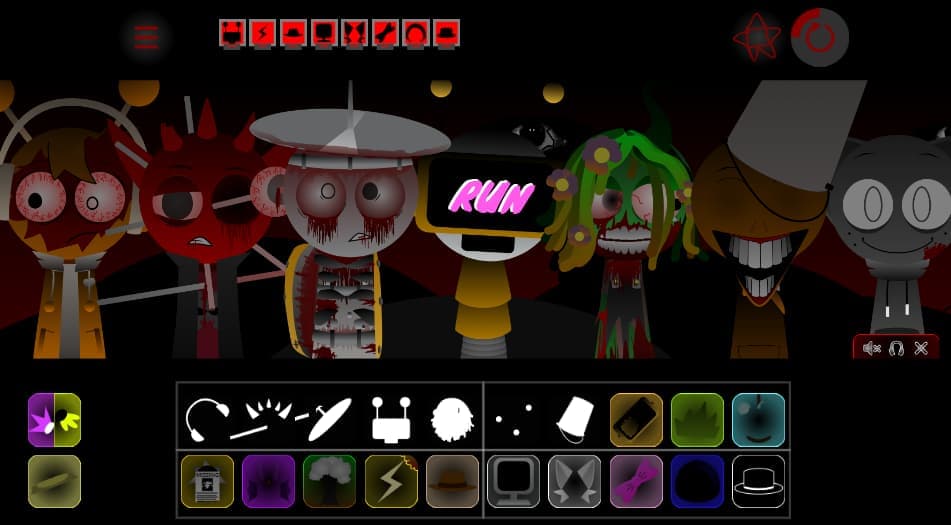 Sprunki Swap Retextured But Americium Style