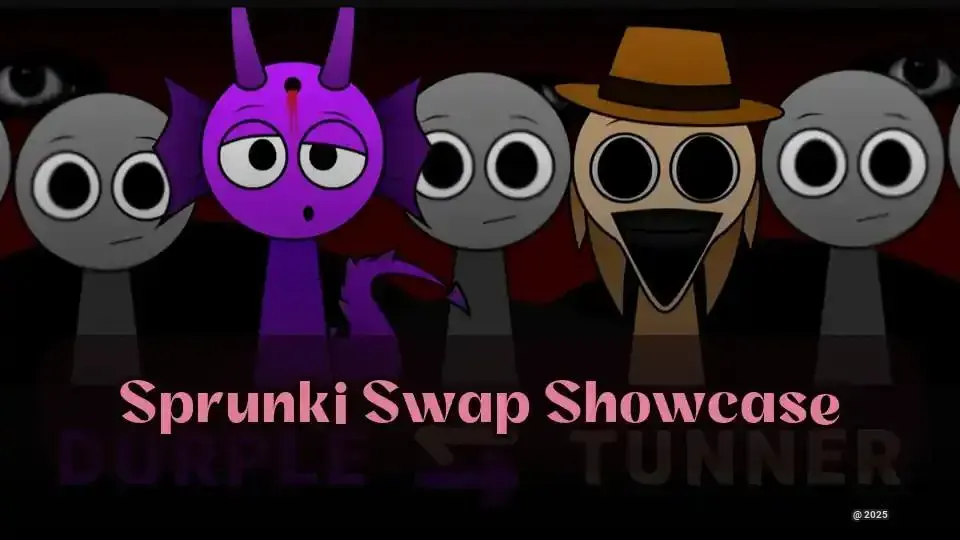 Sprunki Swap Showcase - Where Abstract Art Meets Musical Mayhem