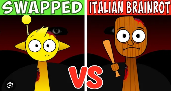 Sprunki Swapped But Italian Brainrot - The Backwards Game That'll Make Your Brain Do Backflips!