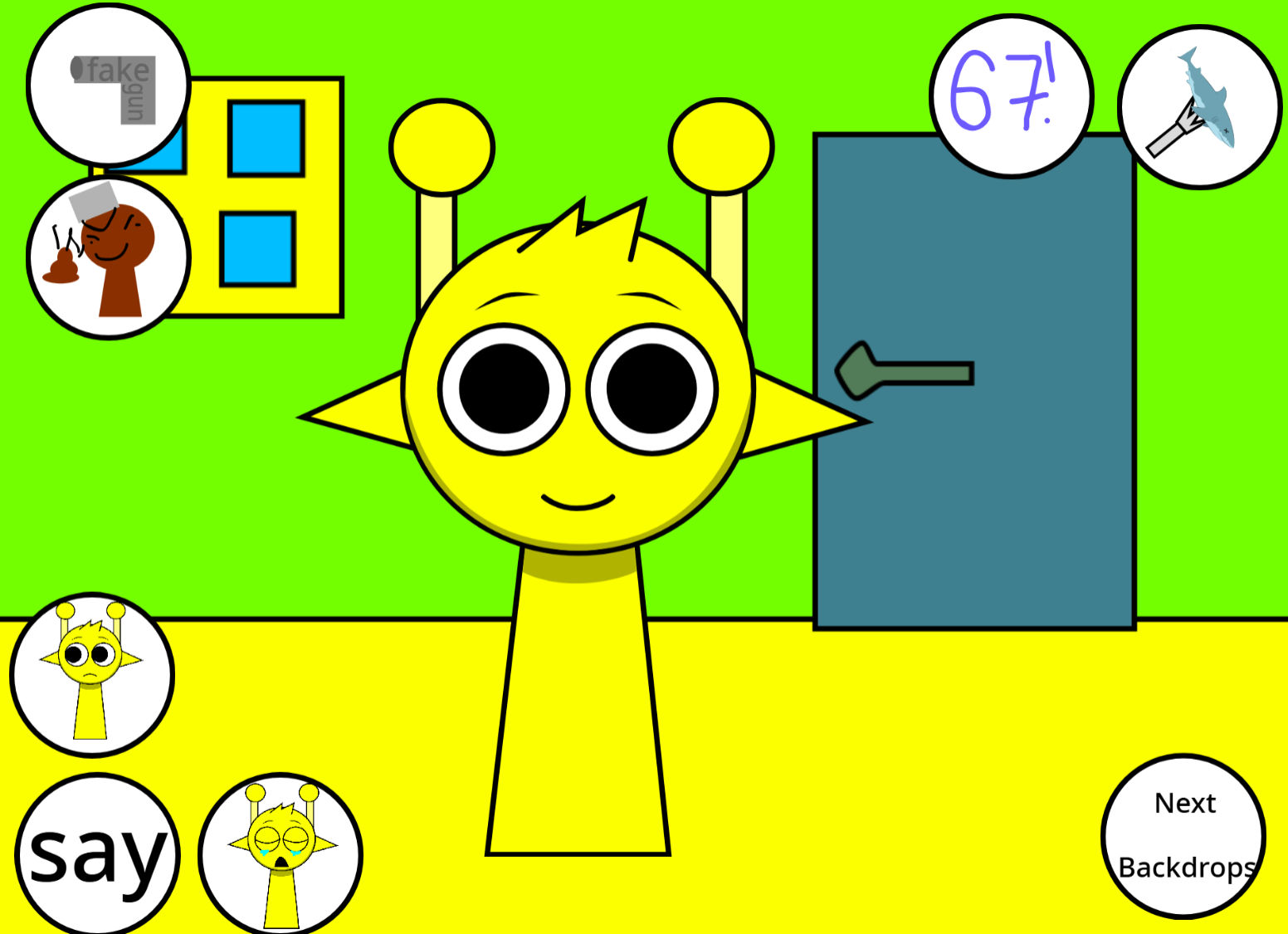 Sprunki Talking Fake Simon