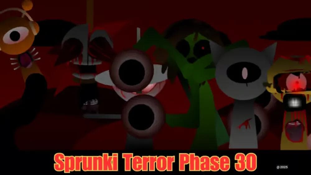 Sprunki Terror Phase 30 - The AI Horror Mod That Learns Your Fears