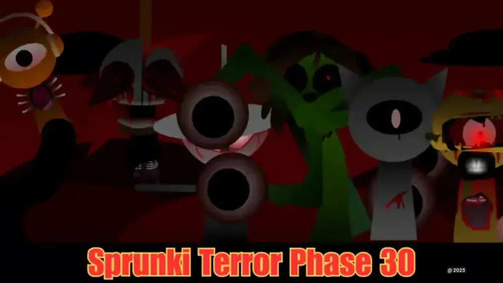 Sprunki Terror Phase 30 - The AI Horror Mod That Learns Your Fears