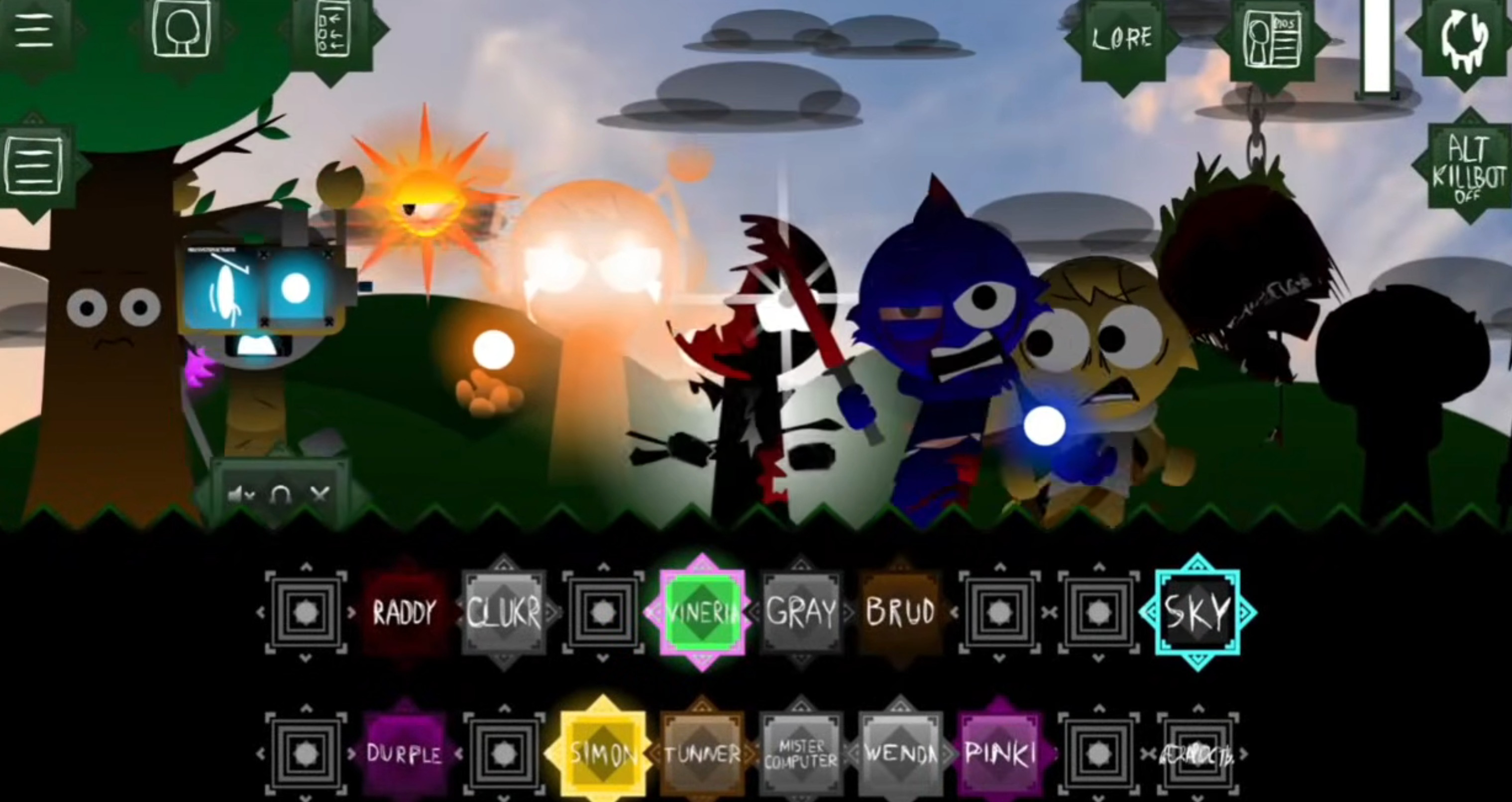 Sprunki The Definitive Phase 12 Survivors And Dieds