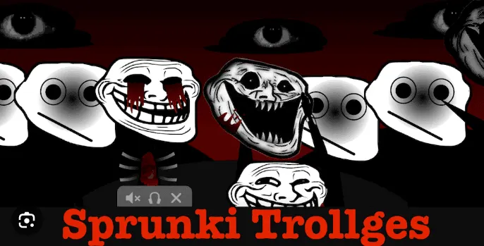 Sprunki Trollges - Create Dark Symphonies with Nightmarish Musical Monsters