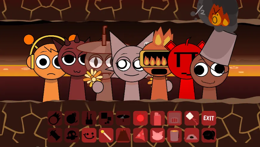 Sprunki Warm Like Fire 2.0 Remake - The Meditative Masterpiece That's Captivating Players' Hearts