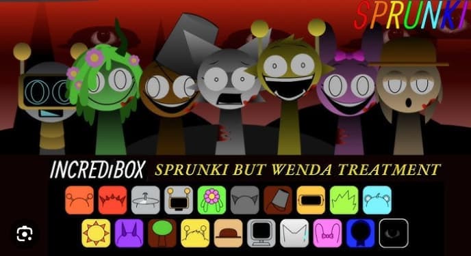 Sprunki Wenda Treatment - A Dark Musical Adventure Awaits!