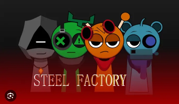 Sprunki X Sepbox V1 Steel Factory - Unleashing the Rhythm of Industry!