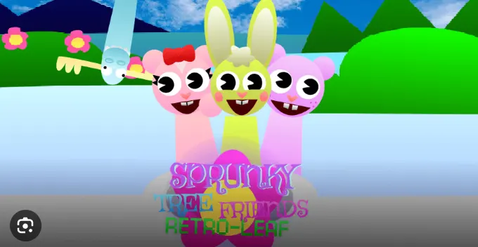 Sprunky Tree Friends Retro Leaf - Dive into a Whimsical World of Nostalgic Musical Mayhem!