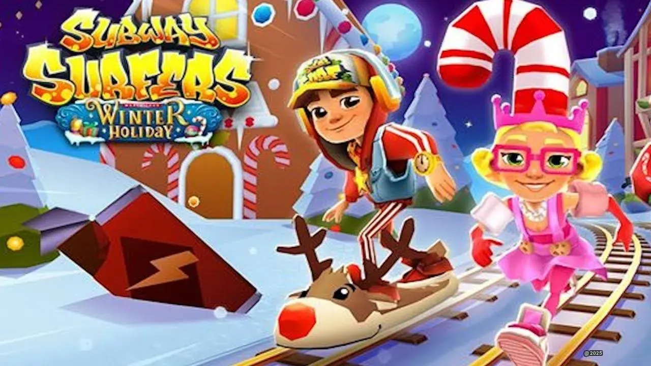 Subway Surfers Winter Holiday - Dash into a Festive Snowy Adventure!